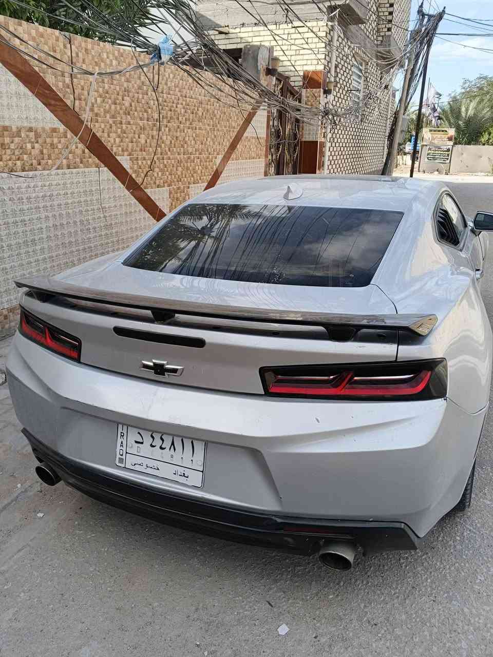 كمارو 2018
محرك 6 گير اوتو 
فول مواصفات 
مصبوغة حزام جمالية 
السعر 115 قابل للتفاوض 
مكان السيارة نجف 
***********
