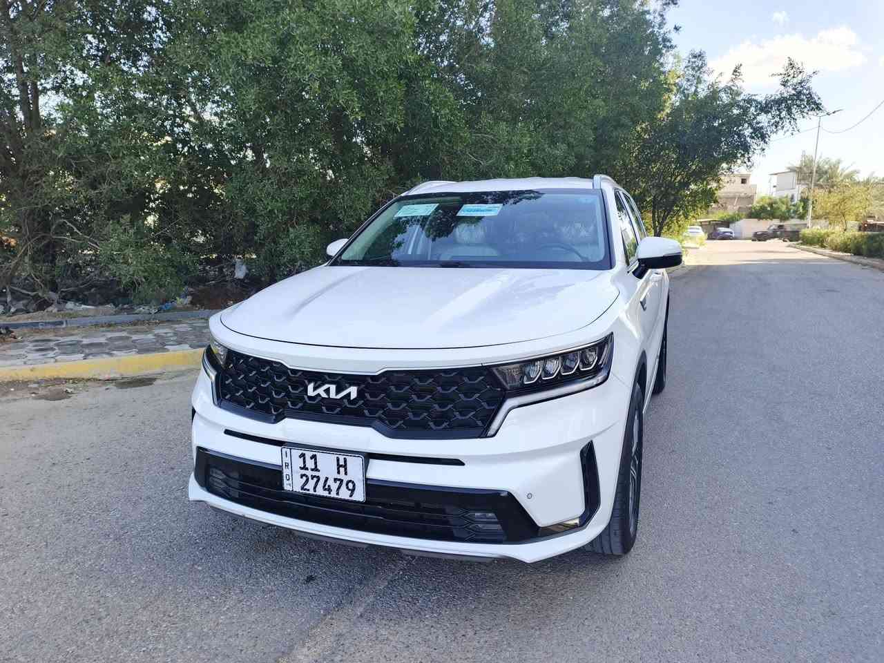 كيا سورنتو 2023  ( خـليـجـي )  شركه دوليه 
مكفوله من الضربه والصبغ  والبارد 
رقم بغداد بسمي ارقام جديده وهزه جديده وسنويه
مواصفات
بصمه
تشغيل عن بعد 
كشنين كهربائي 
باب خلفي كهرباء  
نضام تزحلق ونحدار
نضام بريك ابي اس 
لدات اماميه خلفيه
نضام أوتو هولد 
لايت زنون
هاند بريك دكمه 
حساس امامي خلفي اصلي
شاحن وايرليس
3قطع تبريد
لد امامي بكلايت لد
شاشه كار بلي اصلي 
كروس سرعه شفتات بلستيرن
تحكمات ستيرن
سبعه راكب
ويل كب كروم
بصمه تشغيل وابواب 
6 سلندر  م3500  مامفتوح بلادي
كير مامفتوح بلادي   
ترحيب  
كامره دوارة      
مري شفط    اشاره بالمري 
برادات بلاديه
اربع انظمه قياده  Sport  eco cimfort   smart 
كشافات ضباب رباعي
علامة بالدواسه 
السياره جديده جدا جدا وحاط فديو للتوضيح  مكفوله من الضربه والصبغ والبارد  السياره جديده ماشيه37 الف بعدها بضمان الشركه دوليه
السعر 275$
***********

***********
