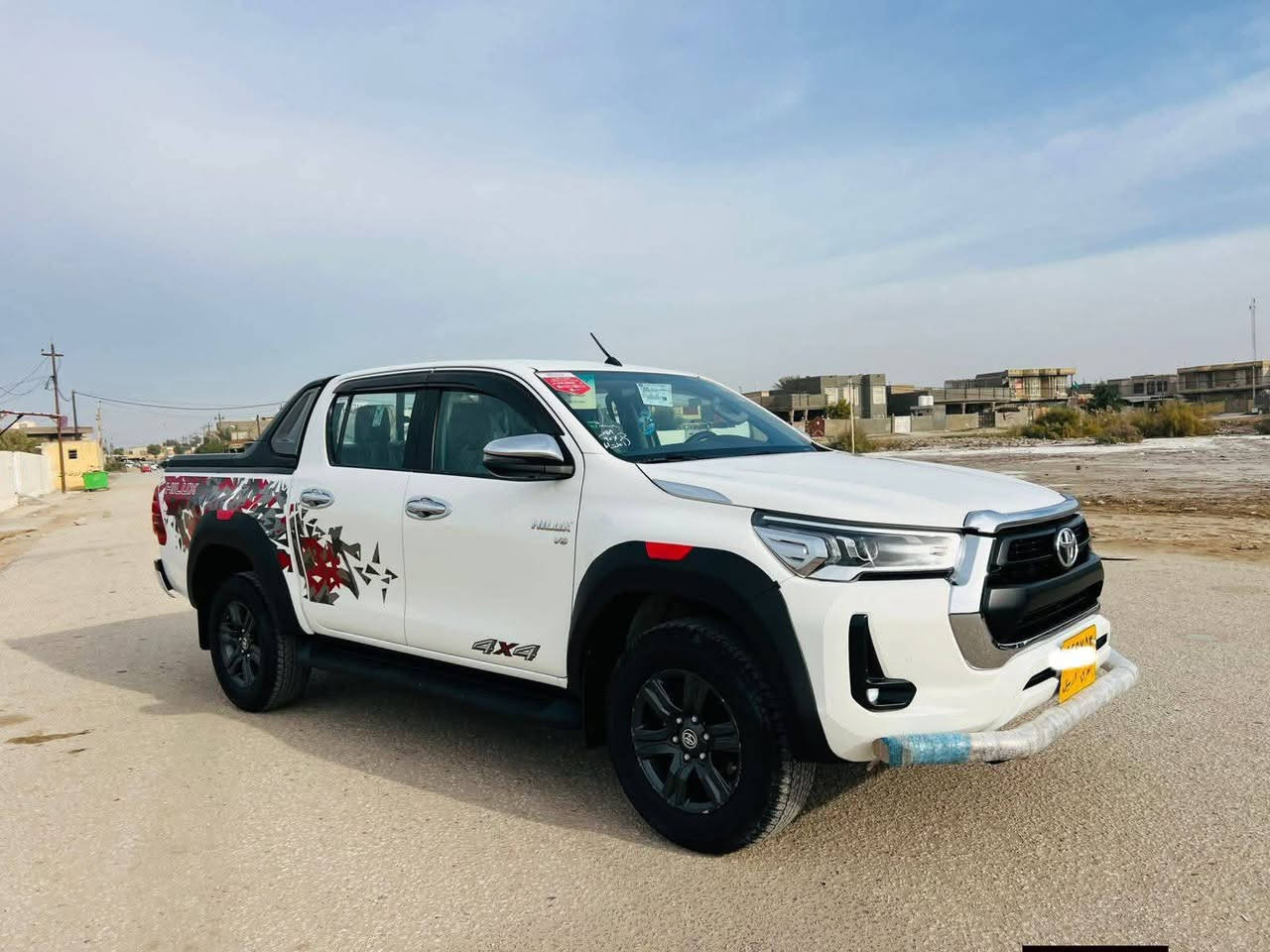 السلام عليكم
هايلوكس فورويل 2022 كير واتماتيك سته سرندر سياره جديدة كارتون  ماشيه 84 ألف وضع شركة مكفوله كفاله عامه من فتح و صبغ ضربه مواصفات فول بصمه شاحن تبريد كشنات تبريد خلفي كامره حساسات خلفيه درع امامي رقمه ربيل سنويه مجدده لل 28 تريد تحويل تريد وكالة سعره 330 وبيه مجال
***********
***********
