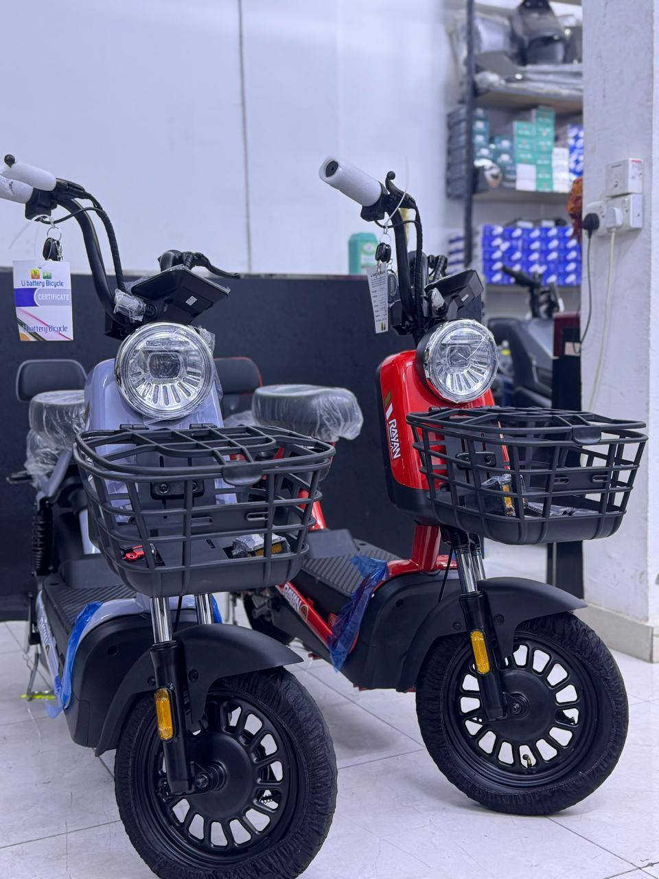 يتوفر  جميع الدراجة الكهربائية يم معرض المفيد  وباسعار تنافسية
بيع بالنقدأ أو بالتقسيط 
ويوجد صيانة +قطع غير
الاعنوان الشرطة الرابعة مجاور كباب ابو علي


**إذا كنت صاحب هذا الإعلان وتريد حذفه لأي سبب، رجاءا أرسل رسالة إلى الدعم الفني**