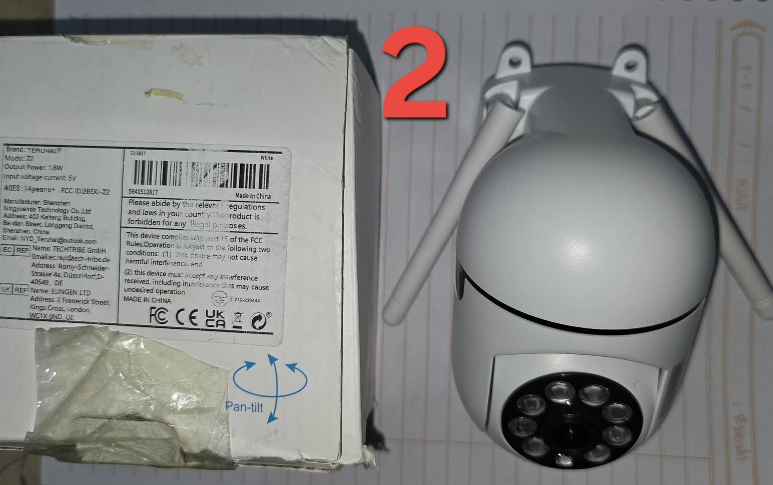 الكترونيات امازون جديده غير مستعمله للبيع ومؤشر ارقام كل قطعة ممكن بيها جميعها ( شلع )
1 داش كام للسيارة  امامي وخلفي صورة وصوت كاشف حركة تريط على الموبايل واي فاي فول تسجيل  السعر 40 الف

2 كامرا دوار صورة وصوت بي تي زد تربط عالموبايل واي فاي تسجيل 13 الف 

3 كامرا دوار صورة وصوت بي تي زد تربط عالموبايل واي فاي تسجيل 13 الف 

4 جرس باب صورة وصوت والتقاط صورة القطعة الخارجه شحن والداخليه عالشاحنه مال موبايل يربط عالموبايل واي فاي يرن عندك وبالبيت وتحكي من خلاله مع اللي رن الجرس ويجاوبك صورة وصوت السعر 20 الف 

5 كامرا صغيرة 2 سم صورة وصوت تحكي من خلالها ويرد عليك الطرف الثاني تربط عالموبايل واي فاي ممكن تستعملها بالسياره او في البيت او المكتب عالشاحن يو اس بي تسجيل عن طريق الرام والربط عالموبايل واي فاي وتلتقط صور من خلال الموبايل السعر 15 الف

6 كامرا صورة وصوت وتسجيل وتربط عالموبايل واي فاي تلتقط صور عن طريق الموبايل تتحدث صورة وصوت مع المقابل وبيها كاشف للحركة تربط يو اس،بي شاحن ممكن توضع في المنزل او السيارة او المكتب السعر 20 الف 

7 جهاز على شكل ساعة ذكية صحية معاه سيرين وشاحن تدوم لفترة طويلة ضد الماء تقيس ضغط الدم ودقات القلب ونسبة الاوكسجين في الدم والسعرات الحراريه وعدد الخطوات وبيها مواصفات كثيرة ويجيك اشعارات على ايدك على شكل هزاز عند الاتصال والاشعارات والمسجات في حال الموبايل بعيد عنك او في يدك تستعمل في الجم او تلبس بشكل دائمي تعطيك منبهات عند النوم في حال انخفاض او ارتفاع الضغط او نبضات القلب وتربط عالموبايل السعر 25 الف 
الموصل حي المثنى 
*********** وبيه واتس اب
