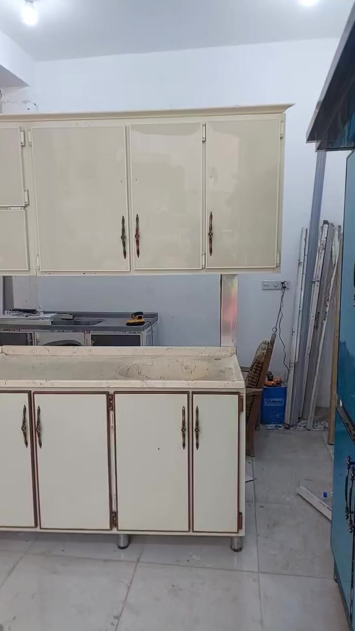 كاونتر تسكام مستعمل مرمر مبطن ٤امتار اونص ***********واتساب
