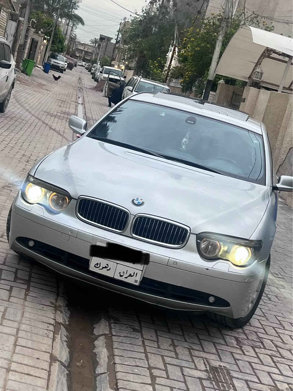 للبيع او مرواس بي ام باخره 2002(745i)محرك 8)فول 1/1))بيها صبغ حزام))*********** أربيل, العراق
