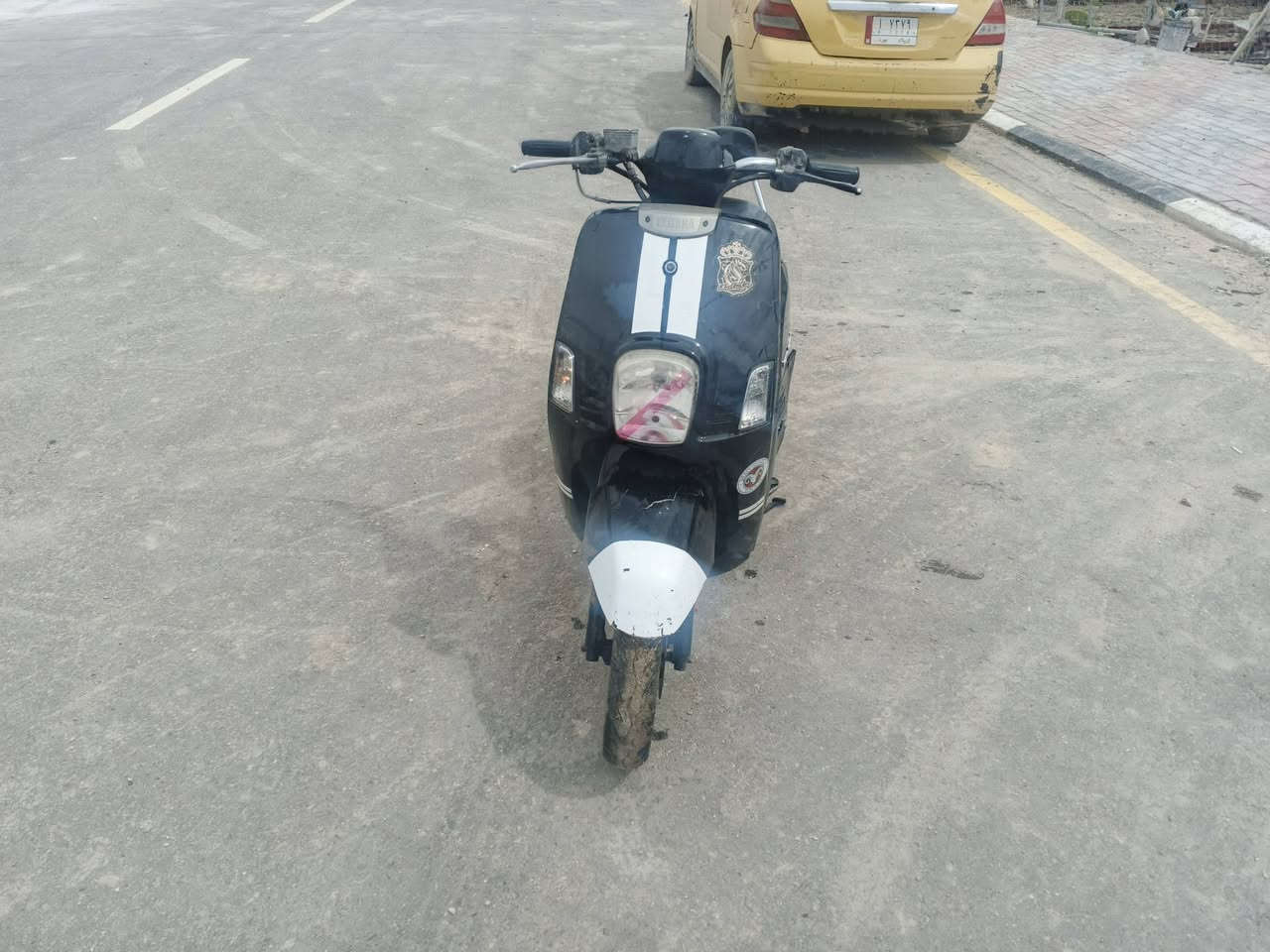 السلام عليكم دراجه للبيع موديل 2008 المكان كربلاء طويريج السعر ب 700 ما متواجد علىص***********
