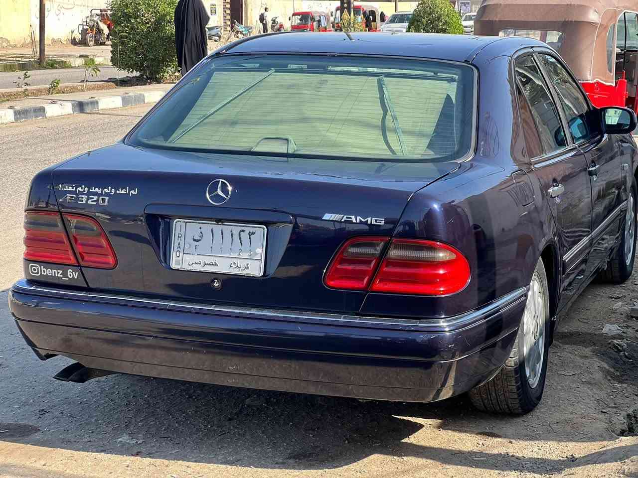 سلام عليكم
للبيع مارسيدس ام عيون 320 موديل 1996 
مكينه خراطيم  سته سلندر وارد ياباني
كير اوتماتيك D4
سياره فول فتحه جام كهرباء كشنات جلد 
داخل رصاصي معروفه مواصفاتها. 
تخم تاير جديد صدر خلفي جديد وامامي 80 ٪ رقم كربلاء شبه مميزسنويه لل2027
 تبريد شغال  منضومه كامله جديده  صبغ عام بدون ضرر
كهربائيات سياره كلها شغاله.
سعر 95وبيه مجال العنوان ذي قار قضاء الرفاعي
***********
