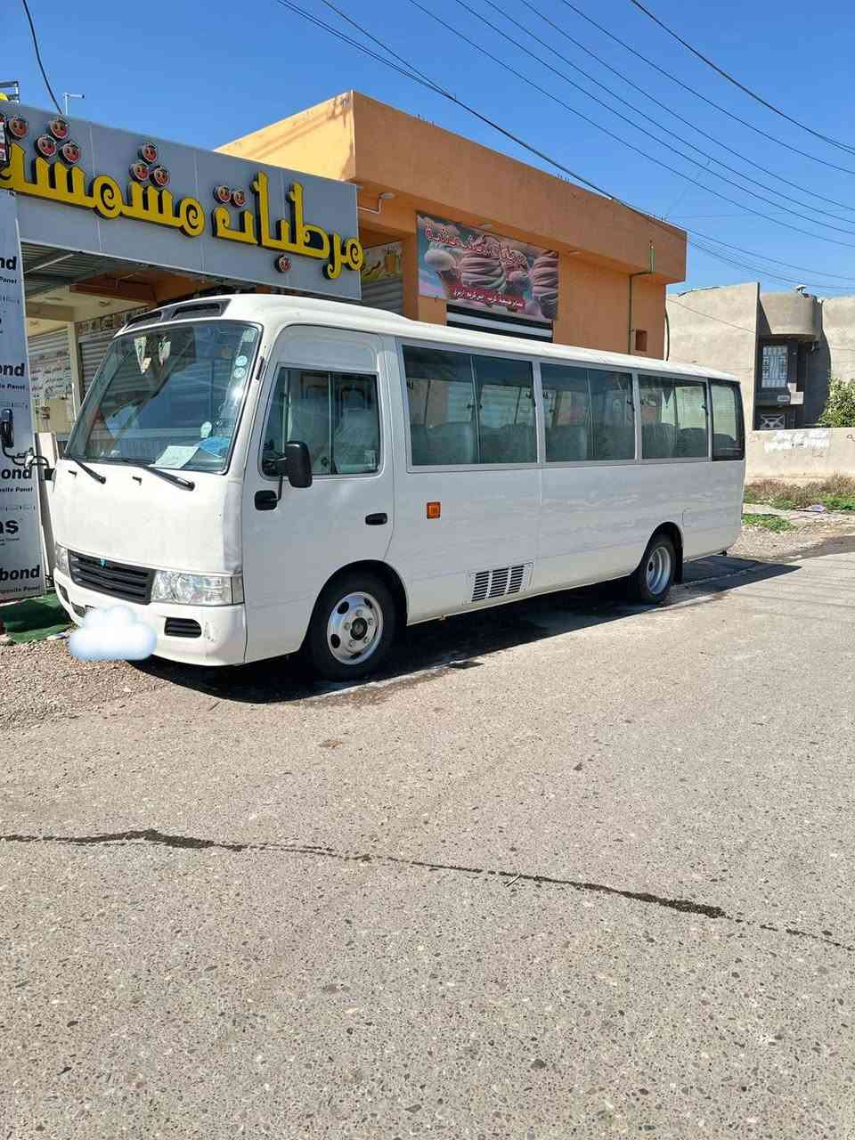 السلام عليكم اخوان اني مكلف بلنشر كوستر ناصية ٢٠١٤ رقم اربيل بسمنةبيها  صبغ باب  السايق وفوك الماصدة مال سايق بخ قليل مال لكويت بيها بارد ورة الباتري سيارة تخم تاير برجستون حاكية ورباط فاتح اربع ويالة خامات ضهر ومقعد وقلاب كرنفال كلج جديد سعر ٢٩٠ وبيها مجال هاذة رقم ابو السيارة ***********
