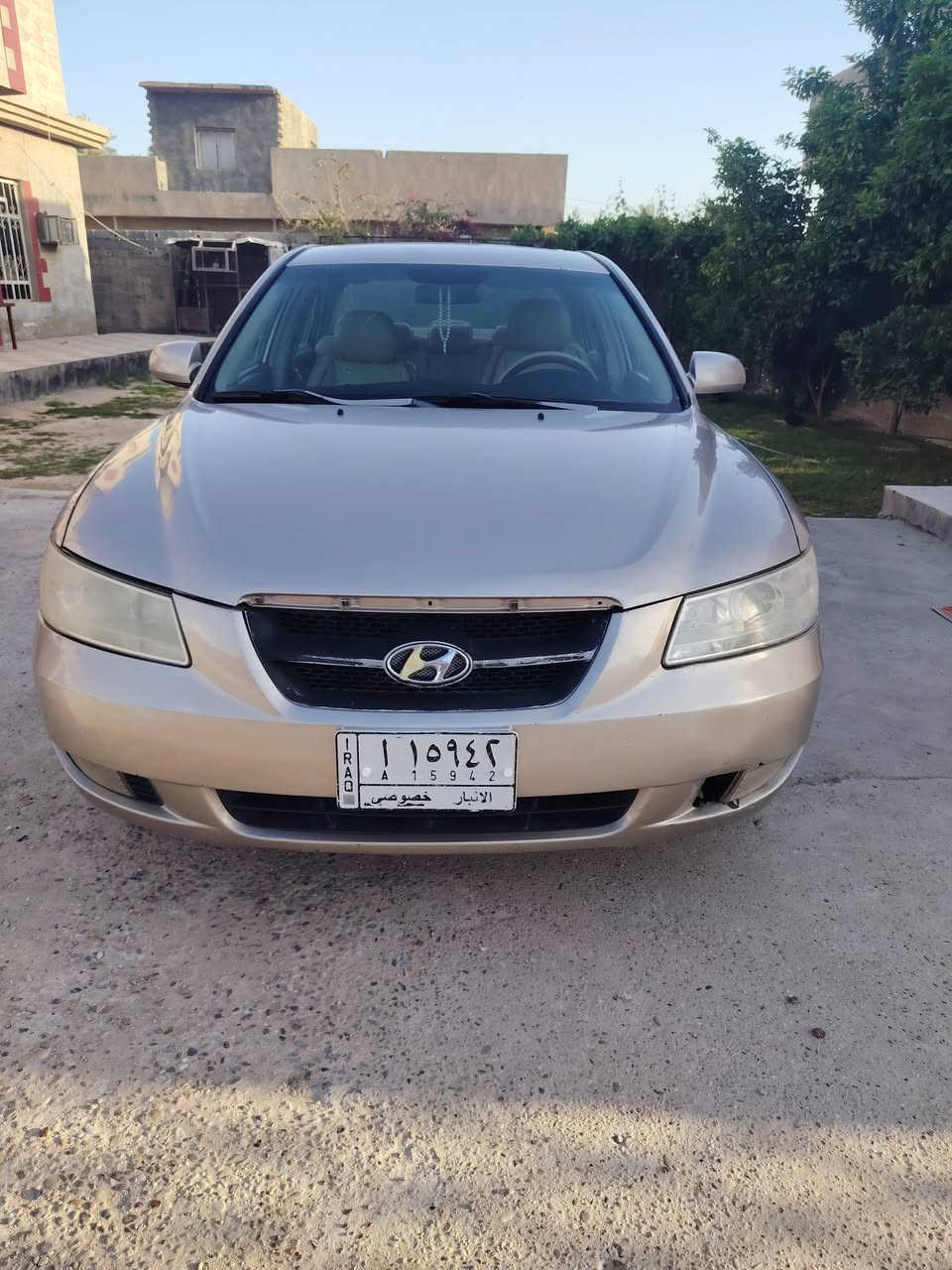 سلام عليكم للبيع سوناتا وارد أمريكي موديل ٨ محرك ٢٤٠٠ رقم أنبار تحويل ثاني يوم بيها صبغ اقل الحزام ابعها حزام ضرر جاملغ الأمامي مبدل جاملغ وبنيد كشن كهرباء فتحه سقف مكان السياره فلوجه *********** السعر ٨٥
