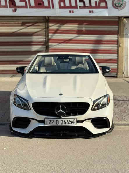 السلام عليكم 
للبيع او المراوس بسياره سعرهه اقل 

6 سلندر V6(3000cc) تون توربو

مرسيدس بنز هي E400 2018 
فول فول مواصفات Convertible

شاشه متصل متغيره (٣ اشكال)
دبل ماوس
كشنات تدفئة وتبريد
لايتات زينون داينمك 
كشنات مساج
داخل جلد (ابيض اصل والدشبول والبطاين لون حبري طلب خاص 
كامره خلفية دواره 
حساسات 360
رادار امامي 
رادار خلفي
نقطه عمياء
اوتو بارك
سستم سماعات برومستر
الوان ٦٤ متغيره
ويل ٢٠ اصل
ماشيه ٥٢ الف 
وبعد هواي مواصفات معروفة بلمارسدس 
السياره صفر مسج ولا عطل و ادامتهه بوكالة مرسيدس و مسجلة بيهه
السياره وارد امريكي حادثها فقط (قبغ الجنطه) بدون ايرباك وبيها قطعة ونص رش من امريكا
سعرهه ٣٣٠ ورقه 
مكانها بغداد الغدير  
رقمي 
***********
