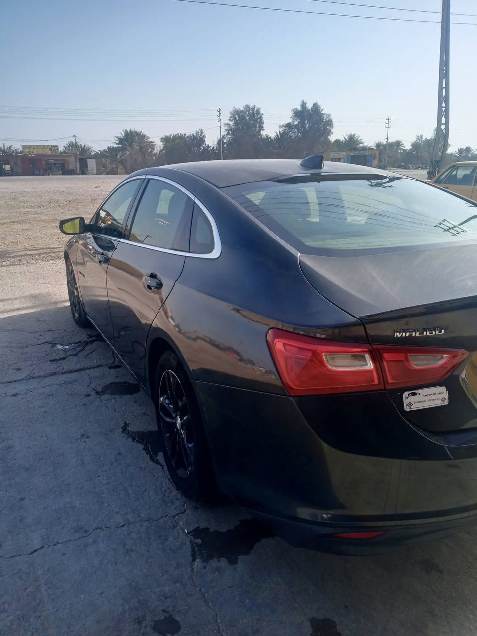 السلام عليكم ماليبو 18 ماشيه 134الف رقم انكليزي كربلاء بسمي السياره حالين بالكوت
حادثها بأمريكا بس دعاميه وبالعراق الباب خلف السائق فقط 
بيع او مراوس 
السعر اتصل وتدلل ***********
