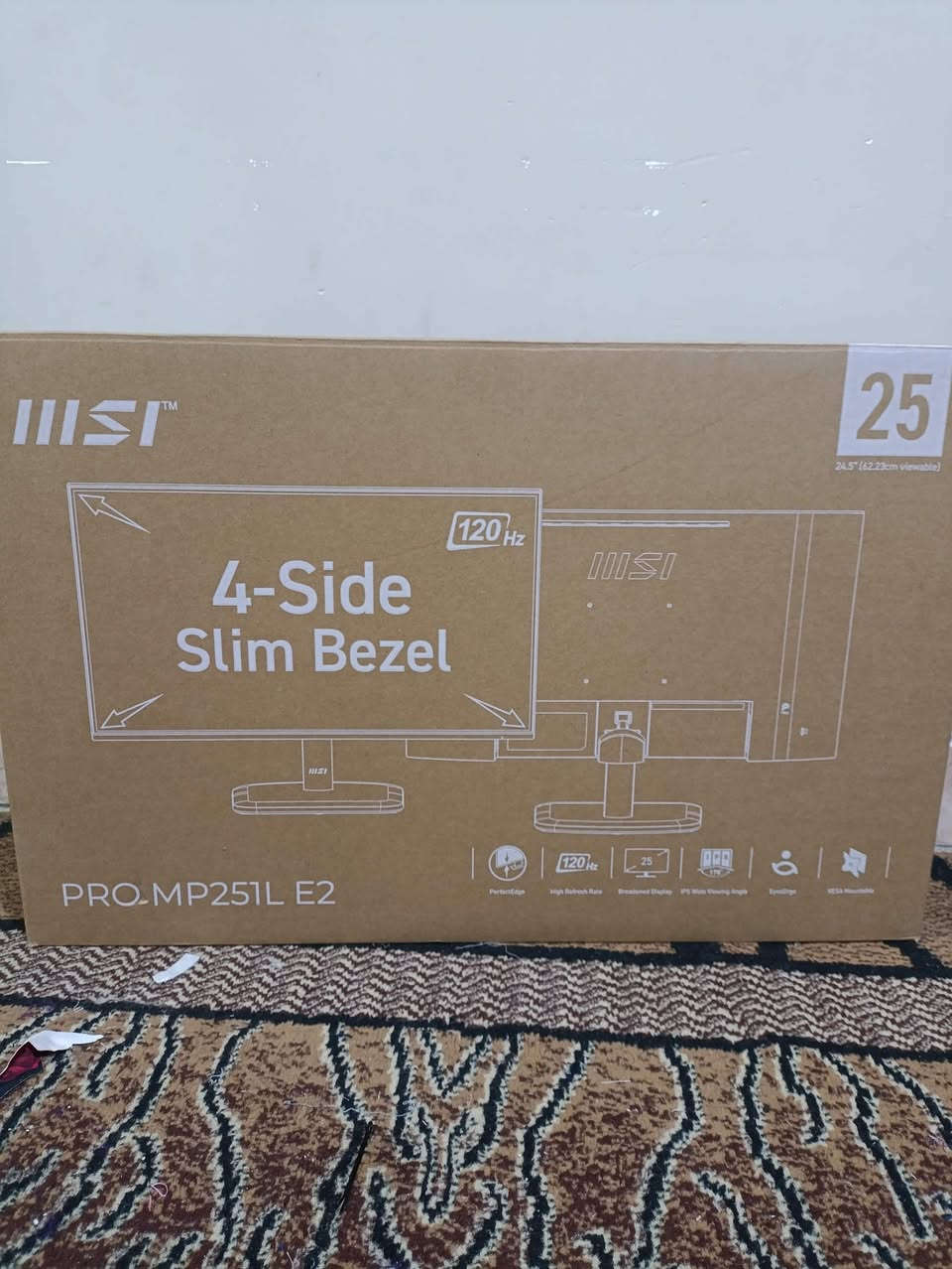 حاسبه  كامله اشغل كل الالعاب فريمات عاليه وع الفحص
والله جديده صار شهر من اخذتها بيها ضمان 4شهور

Gtx 1660s pny

مستعمل حرارته ماتعبر 65

 والباقي جديد داخل الضمان.

R5 5500

B550m

Ram 16gb xpg 2*8

Nvme-128gb

Hdd 1tb 

Psu 500w

Case 6fan rgp تحكم ريموت

Msi 1ms 1080p ips 120hz  حجمها  25.

الوانها حقيقيه بيها ضمان سنه

Ups 1500w بطارياته جديده

ماوس كيبورد سماعات ماوس باد كبيره سبيكرات

850 الف بغداد حي الجهاد *********** واتساب او خاص
