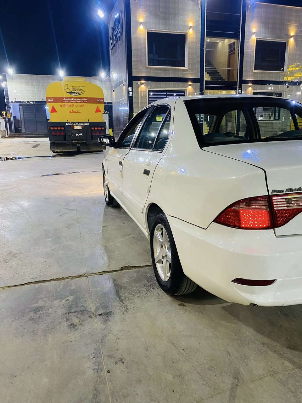 السلام عليكم سمند موديل 9السيارة نضيفة كير مكينة جديد مكاني بفداد السعر 41 بيهة مجال بسيط رقم ***********
