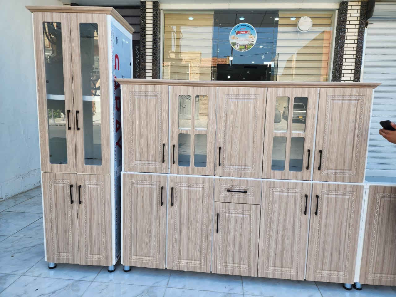 معمل  الامير 💥جديد،💥 تفصال تزكام 
قياس مترين ونص مع فاترينه 
وسنك متر ونص. كامل مرمر
للستفسار ع خاص او تساب ***********
