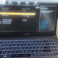 عندي msi   اشتريت جديدة و بيهة مشكلة مرات تشوف الهارد و مرات متشوفة   ...