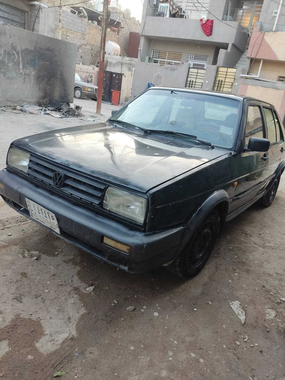 گولف موديل 91 بأسمي رقم ديالى مشروع وطني تحويل ثاني يوم
مكينة جديد 
كابريتر جديد
باتري جديد
بلكات جديدة
سلف جديد
كهربائيات شغالة 
لاتنقيص ولا تبخير 
سيارة نظيفة مال جناي 
گشرها بلادي مامصبوغ 
السعر 26 بيها مجال قليل
مكاني بغداد الزعفرانية 
***********
