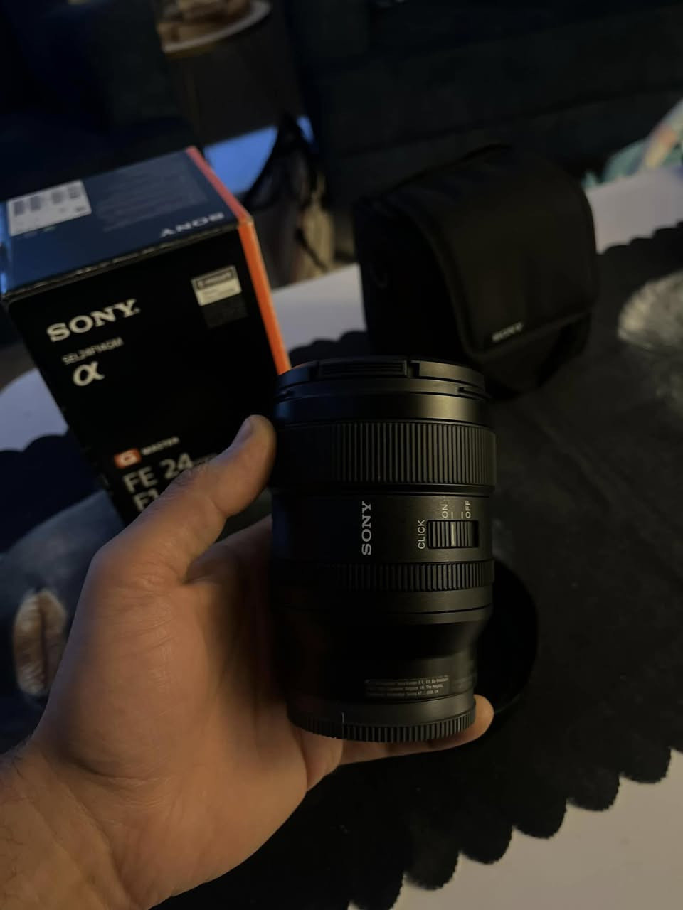 24mm f1.4 G Master
نضافة 100‎%‎ استخدام كلش قليل 
باكج كامل وياهة جنطة
المكان اربيل - شارع 100 
السعر : مليون


**إذا كنت صاحب هذا الإعلان وتريد حذفه لأي سبب، رجاءا أرسل رسالة إلى الدعم الفني**