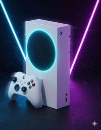 جهاز للبيع اسم الجهاز: Xbox Series S. ​الحالة: (مستعمل نظيف) ​سعة التخ...