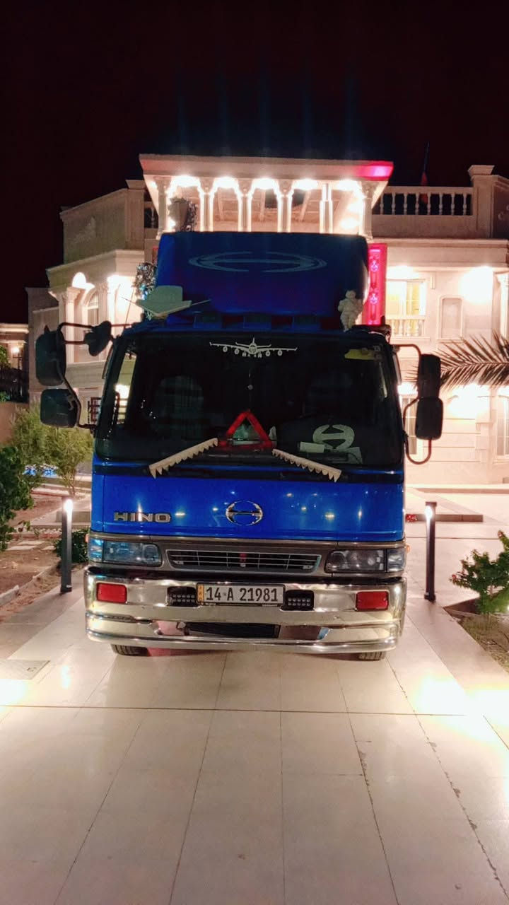 هينو أنكر
موديل 97أصل
رقم بصرة سنوية لل30 تحويل ثاني يوم
ستة وربع ابلادي
مكينة 80خطين 
تبريد شغال ❄️
بدي اربع قطع 80 ينفتحن
تخم تايرات 19ونص
قمارة جديدة داخل امدوشم جديد كهربائيات كلهة شغالة هون براد أصلي

السعر 250

المكان واسط الصويرة ***********
