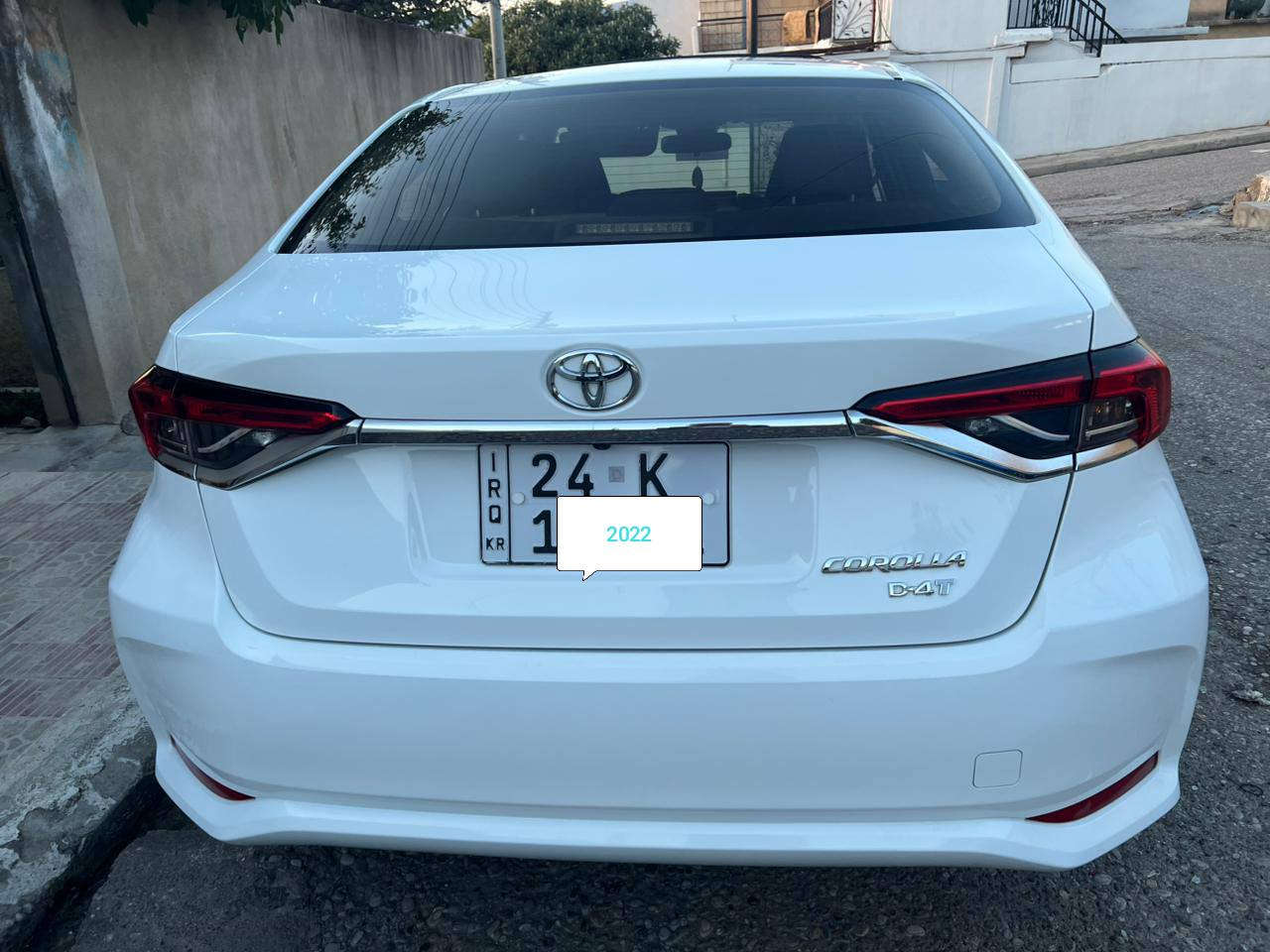 كرولا موديل 22   سياره فول مواصفات  بدون صبغ بدون تعديل مكان سيارة عقره تلفون *********** محرك 12 توربو سعر 138 ناسيه 76 كليو
