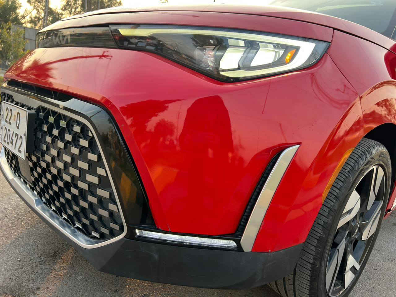 كيا سول 2023 جيتي لاين فول 1/1 رقم اربيل الدولي الجديد وفحص وهزه وسنويه كله جديده
الحادث والسونار موجود بالصور البنيد مبدل مصبوغ وبي دي ار بحافة بالجاملغ 
تبديل دعاميه امامية نفس اللون
وبيه كلير من امريكا ربع الباب الخلفي 
المواصفات..    
لون احمر مميز
محرك ٢٠٠٠ دوش المرغوب
 فتحه سقف
.بصمة تشغيل
بصمة أبواب وجنطه + شمعه 
تشغيل عن بعد 
بصمات عدد ٢
لايت زنون عدسات
رادارات امامي جانبي خلفي
تحديد مسار 
سياقه ذاتيه
.شاشه جبيره. كلش
لد امامي + بلوجكتر لد بالدعاميه 
بكلايت لد خلفي.
دشبول دجتل
ويل كب 18 مميز 
اناره داخليه. متغيره الالوان
اشاير مري.
كشنات كهرباء + تدفئة
كراسي جلد + كنتاره + تطريز احمر + حفر كتابة سول 
ستيرن حرف D + اخياط احمر
دمام خلفي سستم صوت harman/kardon
بطارية جديدة
سيارة جاهزة بدون اي نقص
… وبعد مواصفات الفول معروفة  
ماشيه ٢٠ الف دخول جديد رقم اربيل
السعر 155 وبي اشوية مجال
اتصال الهاتف او واتساب على الرقم  
☎️   *********** 
مكان السيارة بغداد الزعفرانية
