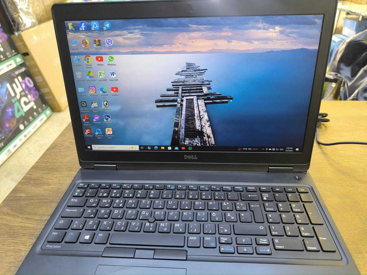 لابتوب مخصصة لبرامج المونتاج كافة والفوتوشوب وبرامج التصميم وتطبيقات كليات الهندسة كافة
ومخصصة للالعاب القوية .. .
معالج كور 7 نوع hq ، كارت شاشة نيفيديا 

#توصيل مجاني لكافة محافظات العراق مع الحقيبة والماوس 
#مع ضمان شهر كامل 

⬇️⬇️  فقط (360,000) 💵 احصل على

لابتوب مثالي لطلاب الهندسة وطلاب الذكاء الاصطناعي
أداء قوي ومواصفات عملية تساعدك بالتصميم، البرمجة، المحاكاة، وتشغيل برامج الجرافيك والـ AI ✅

🔥 Dell Precision 3520 🔥
المواصفات:
💠 المعالج: Intel Core i7 7th Gen فئةHQ للأداء العالي
💠 الرام: 8 كيكا 
💠 التخزين: 256GB SSD سرعة إقلاع وتشغيل برامج
💠 كارت شاشة خارجي NVIDIA Quadro P600 2G
💠 الشاشة: 15.6" FHD
مناسب لـ:
AutoCAD – SolidWorks – Revit – MATLAB – Python – Blender – Adobe – الذكاء الاصطناعي

💠 نظافة: 100% 🔥
السعريشمل حقيبة اصلية وماوس مع التوصيل لكافة محافظات العراق 

✅ وزن مناسب وشكل احترافي
✅ تبريد ممتاز أثناء العمل
✅ بطارية لاتقل عن ساعتان 

 السعر: 360000  دينار عراقي

احجز الآن قبل نفاد الكمية ✅
مكتب الابداع الهندسي 
موصل الجديدة ***********
