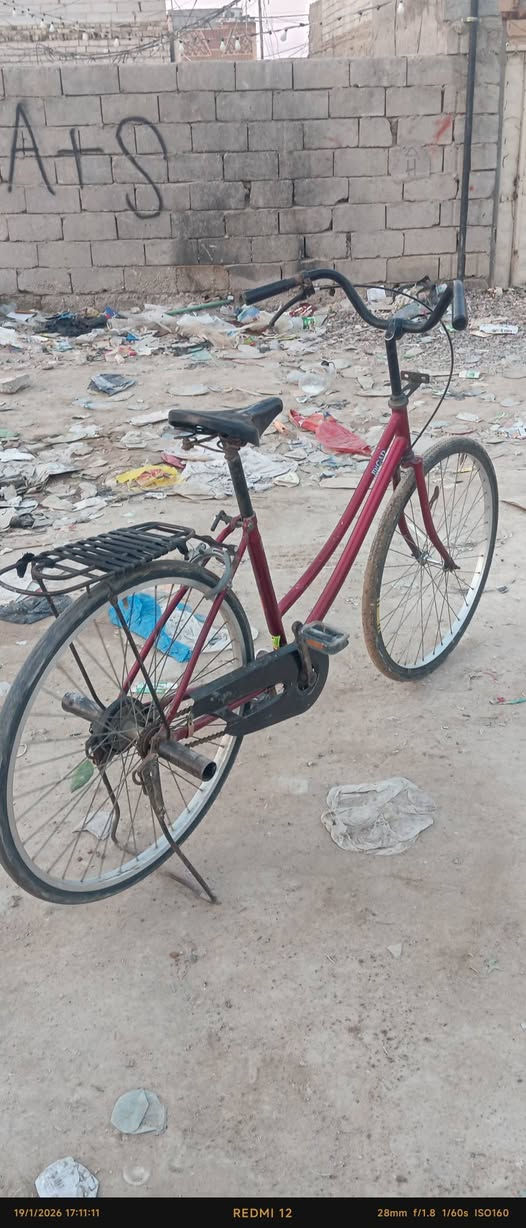 سلام عليكم شلونك عمي 
بيسكل للبيع لون رماني
شركه براود موديل 2014
سعر 55 وبي مجال 
اغراضه كاملات
اليفيده يدش خاص
مكاني عسكري شارع السبيس


**إذا كنت صاحب هذا الإعلان وتريد حذفه لأي سبب، رجاءا أرسل رسالة إلى الدعم الفني**