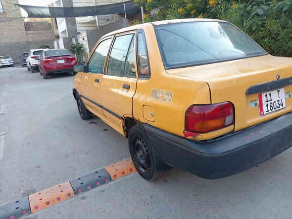 السلام عليكم شباب للبيع سايبا موديل ٢٠٠٨ باور رقم بغداد دولي سنويه وهزه جديدة مصفره من كلشي شرط التحويل سياره جاهزه مكينه وكير نضيف صدر أمامي خلفي نضيفه تخم تاير جديد كهربائيات شغاله سياره مال شغل شواصي بلادي لا لحيم ولا تصليح موضحه بل الصور السعر ٢٠ ورقه مكاني بغداد ***********
