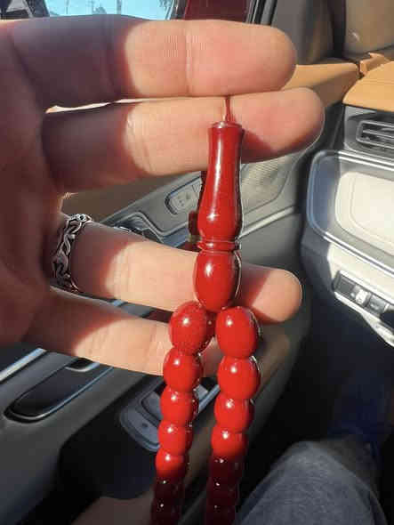 بكلايت الماني انتيك سبحه  مخزنيه منمشه قطعه تحفه
60g
10.5/14.5mm
41خرزه
للتواصل واتساب لطفا
***********
