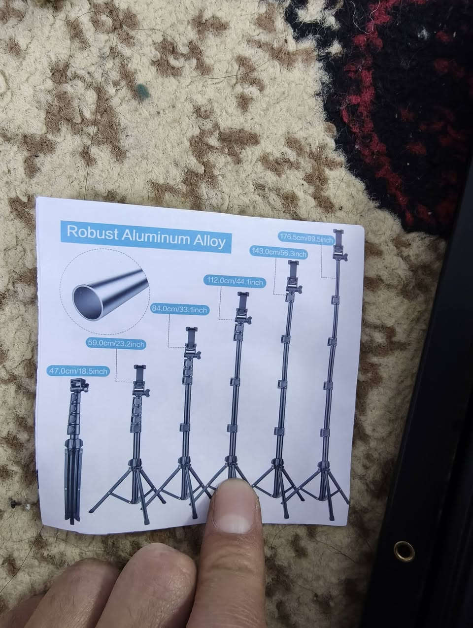ستاند ثقيل ١٥ عل تم ارتفاع ١٧٠


**إذا كنت صاحب هذا الإعلان وتريد حذفه لأي سبب، رجاءا أرسل رسالة إلى الدعم الفني**