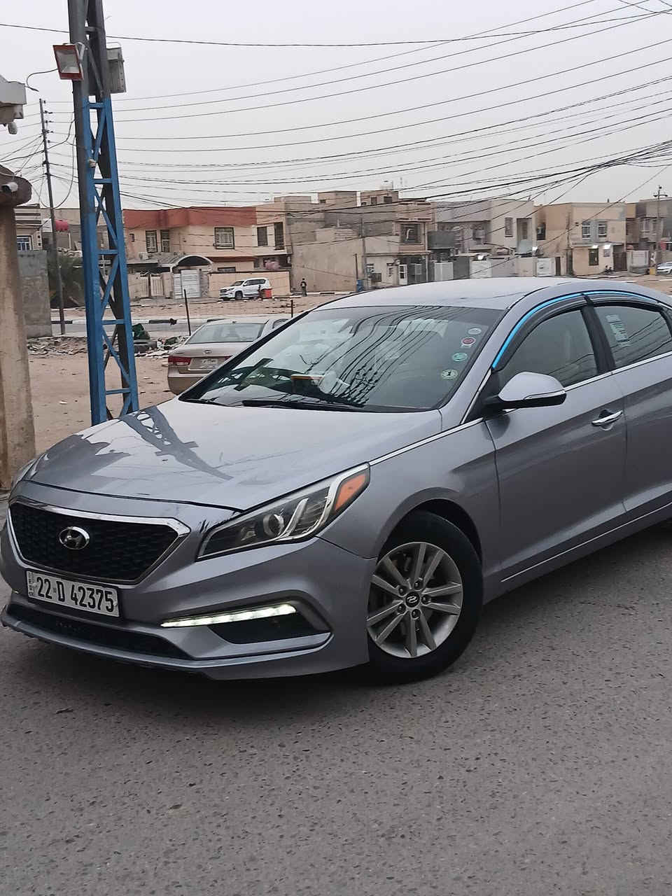 سلام عليكم سيارة نوع سوناته مديل 2015 امركيه حادثه بيبان ثنين فقط بدون دواخل وبدون معجون السياره جاهزه كير مكينه حداديه تخم تاير تبريد لغود وشواصي مكفولات مابه اي شي  السياره جاهزه وحلوه وجديده وبيه رشالت كلير السعر 105 وبيه  مجال تريد تحويل تريد وكاله العلوان كربلاء ***********
