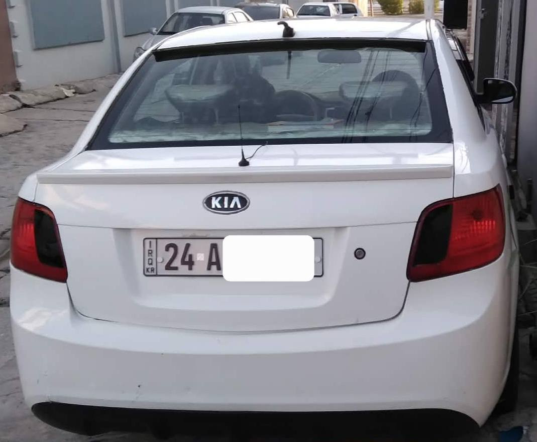 كيا ريو خليجي موديل ٢٠١١
سيارة ما بيها نقص كلها شرط 
تبريد ثلج كير و محرك شركه 
محرك حجم ١٤ دبل كازكيت ماادق السيارة 
طخمها جديد ماشيه ١٤٥ حقيقي
سيارة ضرر مالتها  ابوب السيارة ما بيهم صبغ
باقي السيارة مصبوغ 
سنويه ٢٠٣٠ جديدة رقم دهوك جديد السيارة انا صاحبها الشرعي شرط التحويل
الاتصال ‎0781 048 4959
