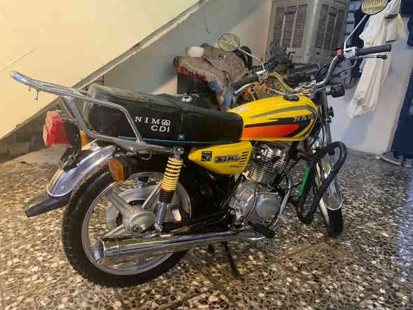 نامه موديل ٢٠٢٥ للبيع أوراق دراجه نضيفه وجديده مكفوله من كلشي مكينه بلاديه مملعوب اي شي بيهه وياله جدد وتايرات جوبلس مكاني بغداد السيديه ***********
