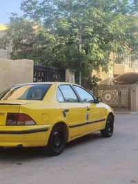 سياره سمند البيع موديل 2009 سياره بأسمي هيئه غرامات مصفره هزه جديده قب...