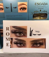 اسكادا • عدسات ملونة • رموش طبيعية