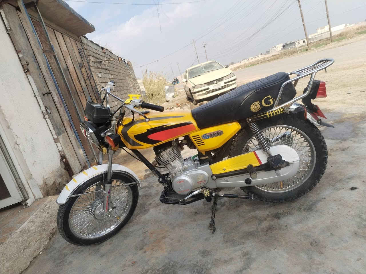 السلام عليكم
ماطور تايكر 20
شرط مابي كلشي 
ماشاء الله نشاط فول 
ماناقص بس خيال 
سعره 400وبي مجال 
رقمي ***********
