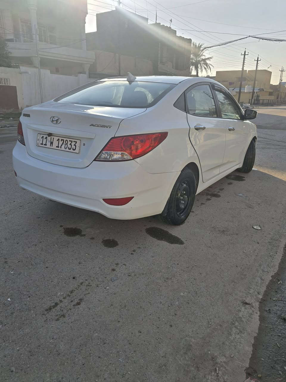 السلام عليكم اكسنت 13 خليجي بيه قطعتين رش الباب الخلفي وجاملغ سعره ٩٠ وبيه مجال ***********
