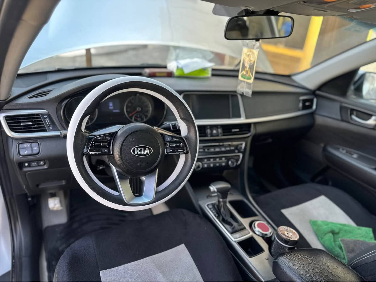 كيا اوبتيما مديل 2019 محرك جي دي اي 2400 رقم نكليزي وارد امريكي ما ناقصه شي تبريد تايرات دوشمة حادث صندوك  الباقي كفاله محرك كير كفاله سنوية بسمي تحويل السعر 130 بيهة مجال شي قليل الشراي يتصل *********** البصرة, العراق
