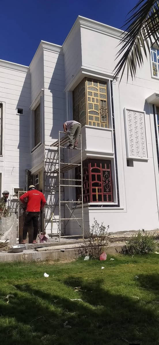 اعمالنا في الديوانية مستعدون لترميم الدور وتغليف الواجهات بكافت انواعها وتصاميماها بتنفيذ كادر متميز ***********توفيق
