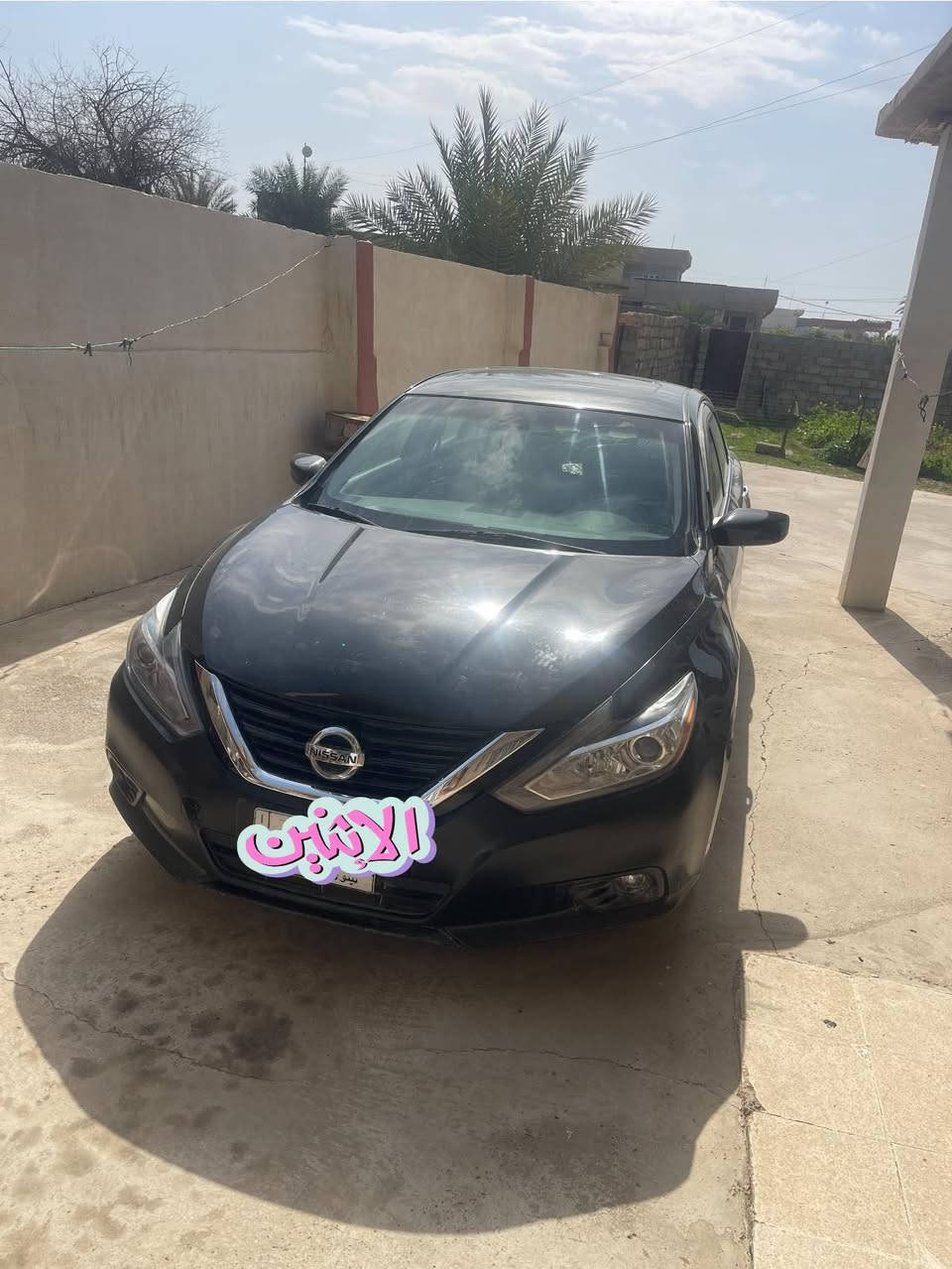 السلام عليكم 
نيسان التيما SV بلاص
موديل ٢٠١٨
رقم نينوى
محرك كير شرط الفحص
الضرر جاملغ امامي عكس السايق + حافة البنيد + بيها صبغ بالجاملغ الامامي الايسر وبيها بعض الملاحظات
السياره تجي شبة فول موصفات شاشة كبيره فتحة هيترات قطعتين تبريد
السيارة تحتاج صدر وصبغ دعامية امامية  من الاخير سعرها ١١٥ مكاني جنوب الموصل
***********
مو شراي لا تتصل
