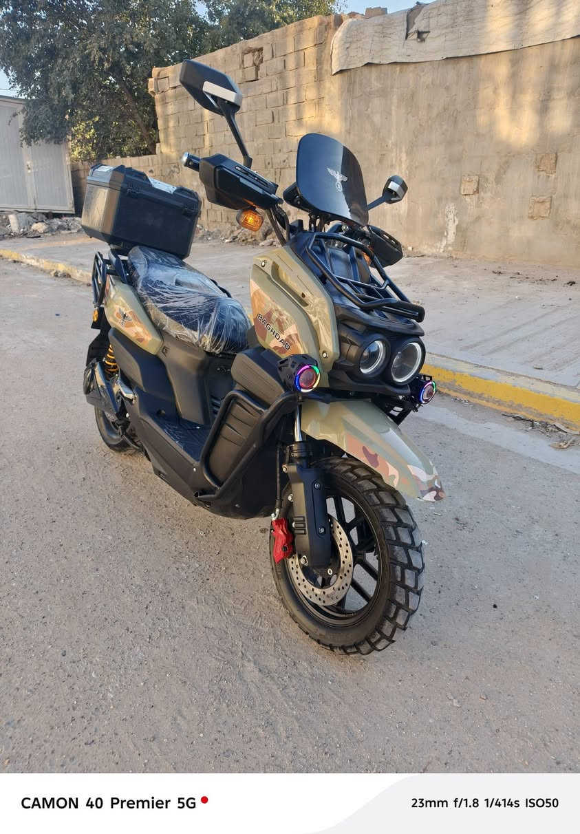 سلام عليكم دراجه اباجي موديل 2025 مستخدمه شي قليل 6 بطاريات مسطره فول عل فحص 4 سرعات سرعته اكثر من 120 نضام باركP نضام بك R مكان فلوجه بلشهداء السعر 950 وبيه مجال 
*********** بي واتساب 
***********
