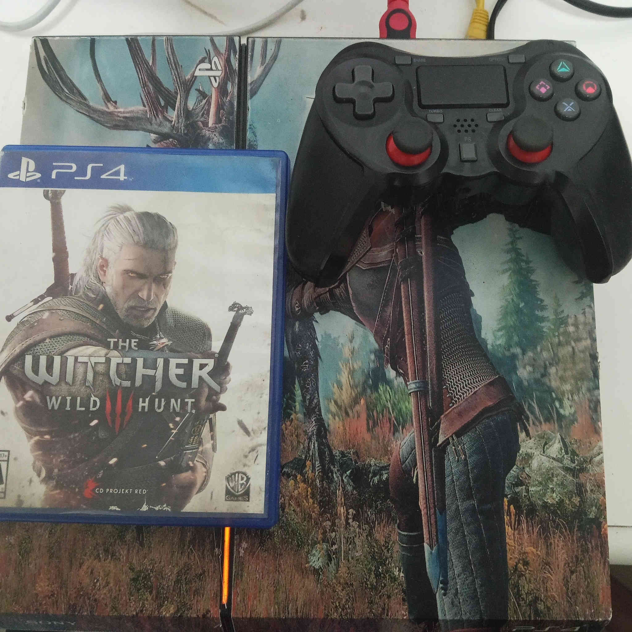 السلام عليكم بلايستيشن 4 فات مع قرص ذا وتشر 3 و بس نقصه يد تحكم تشتري السعر 220 بي مجال للمشتري
مكاني بغداد بسمايه 

رقم الهاتف ***********
