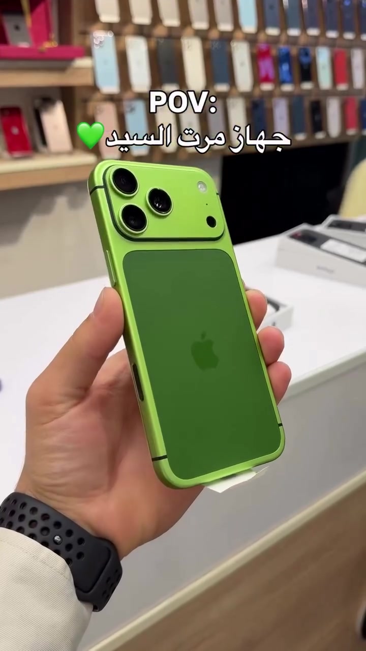 💚 الأخضر وصل وخطف الأنظار! iPhone 17 Pro Max، وباقي الألوان متوفرة: البرتقالي 🧡، السلفر 🤍، البنفسجي 💜، والرماني ❤️. اختر لونك قبل النفاد!
#iPhone17ProMax #iPhone17 #Apple #ايفون17بروماكس #ايفون17 #اللون_الأخضر #تغليف_وكالة #شركة_الصفا #الصفا_للهاتف_النقال #العراق #ترند #اكسبلور #ريلز #تيك_توك #مشاهدات #وصل_حديثاً #عروض_الصفا


**إذا كنت صاحب هذا الإعلان وتريد حذفه لأي سبب، رجاءا أرسل رسالة إلى الدعم الفني**
