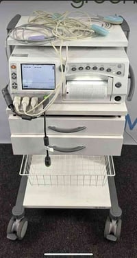 جهاز تخطيط نبض الجنين • GE أمريكي • عربة ترولي