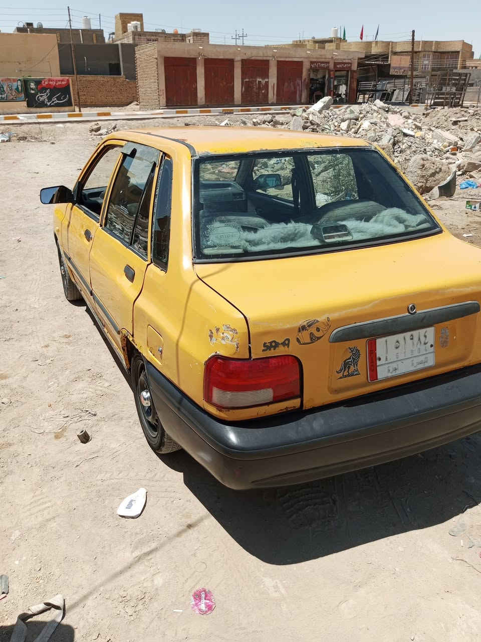 للبيع حلوه سياره مكينه وكير حداديه تخم تاير شواصي حلوه سعره9ورقات بيه مجال تصال *********** مكانه ناصريه فضليه
