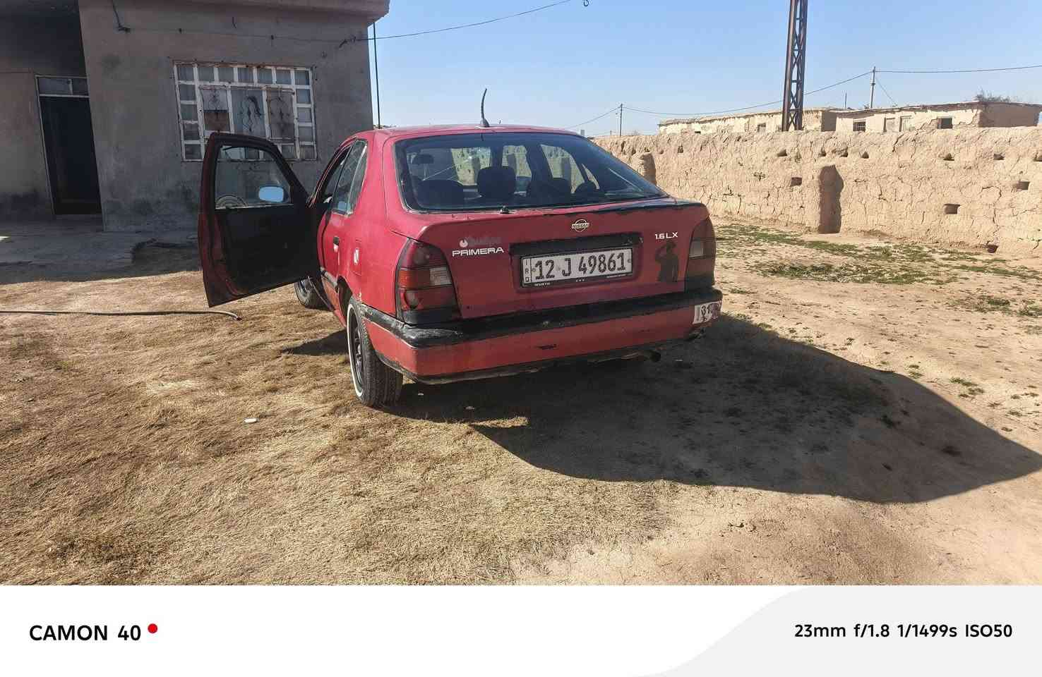 سلام عليكم شباب بريميرة جنطة رقم دولي نينوئ  موديل 91 سنوية31تنتهي محرك بي صرف كيرشرط كهربايات شخالاة وين من يعجبك شخل وطلع   السعر 18 وبيها مجال ***********    هاذة رقم صاحبهة
