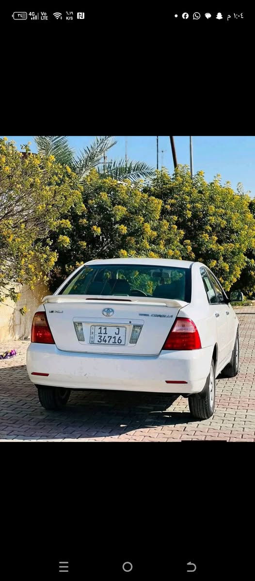 سلام عليكم سياره كورولا موديل 2007 رقم بغداد كفاله عامه محرك كير كشر على وضع شركه محرك 1800 سياره نضيفه جدا عنوان بغداد شارع فلسطين سعر 105 
‏‪***********‬‏
***********
