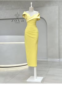 فستان • مقاس ٣٨ • ملبوس مره وحده