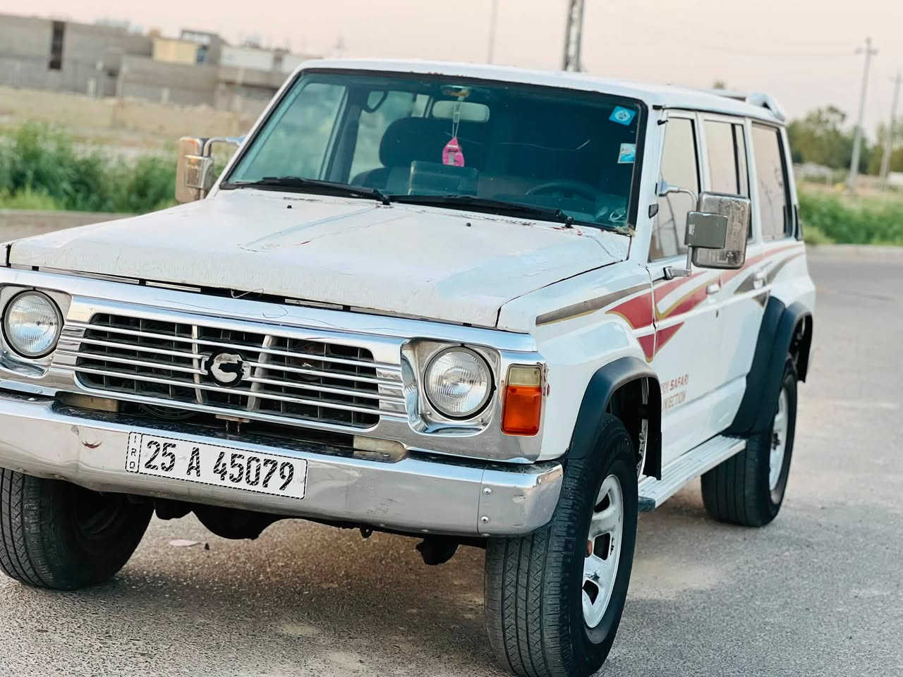 سلام عليكم اخوان سياره للبيع نيسان باترول 1995 تدفئه تبريد شغال رقم كركوك مشروع وطني هزه ما ساقطه بعدها مكينه بانزين ٤٢٠٠ لا صرف لا تبخير  سياره بسمي شرط التحويل السعر 60 ورقه وبيها مجال قليل العنوان ديالى بلدروز ***********
