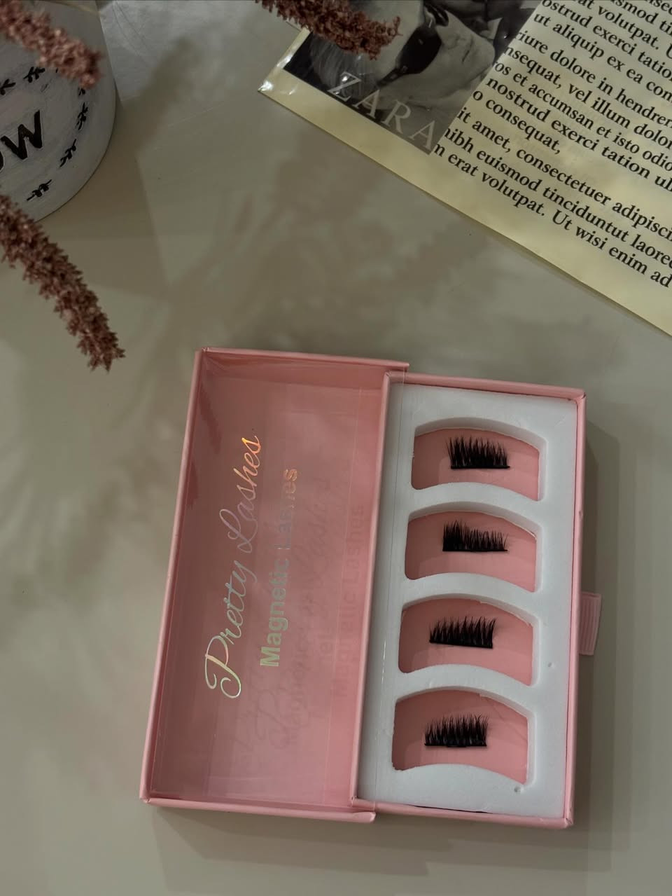 جمال عيونك يبدي من هنان ✨
Pretty Lashes – Magnetic Lashes 💕

✔️ تركيب سهل بدون صمغ
✔️ ثبات قوي بالمغناطيس
✔️ خفيفة ومريحة للعين
✔️ قابلة لإعادة الاستخدام

أكثر من ستايل بالبكج حتى تختارين اللي يناسب ميكبك 👀✨

للطلب راسلينا خاص 📩
توصيل سريع لكل المحافظات 🚚�


**إذا كنت صاحب هذا الإعلان وتريد حذفه لأي سبب، رجاءا أرسل رسالة إلى الدعم الفني**