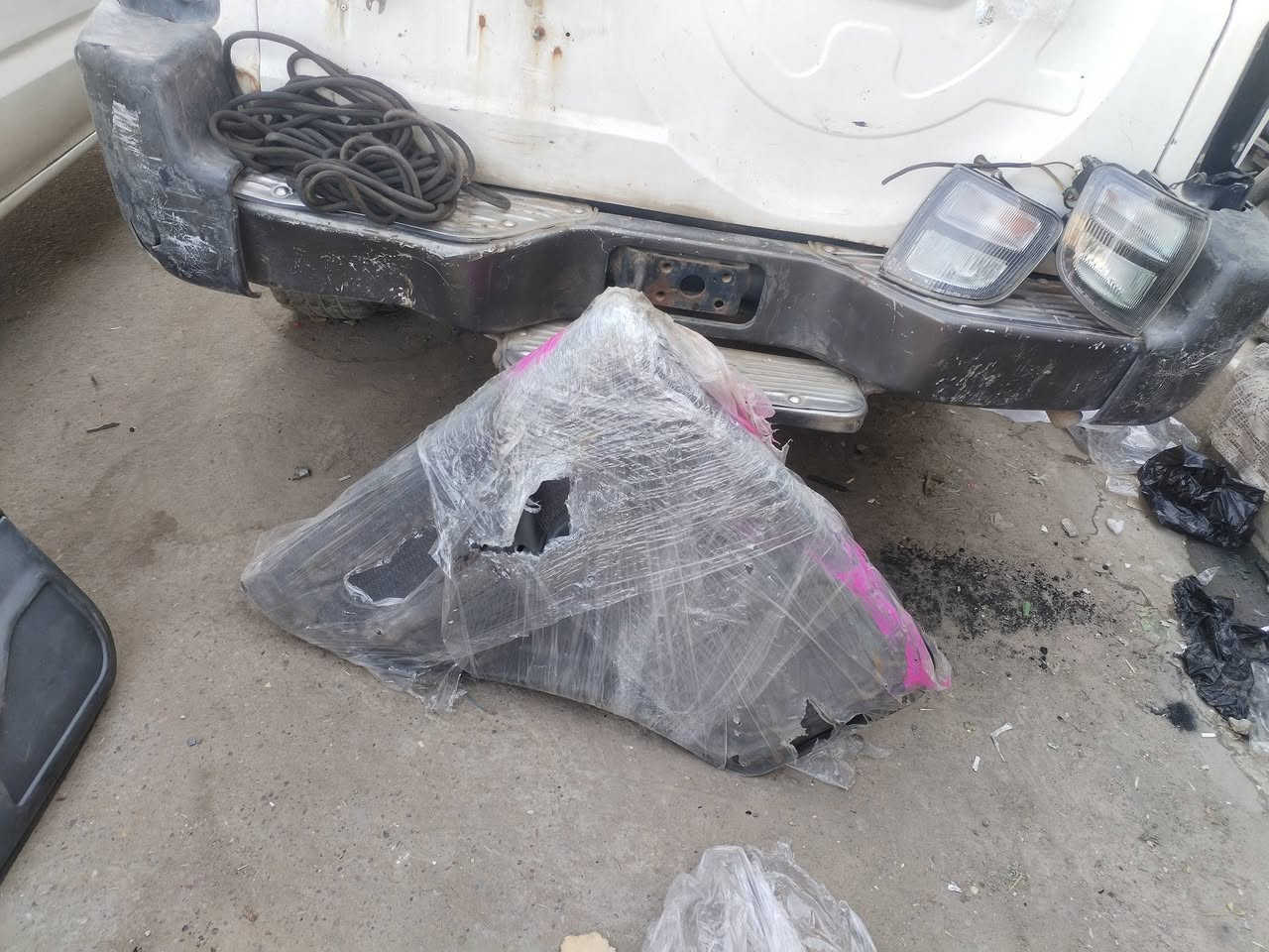 تم وصول غراض باجيرو حاويه) ***********
