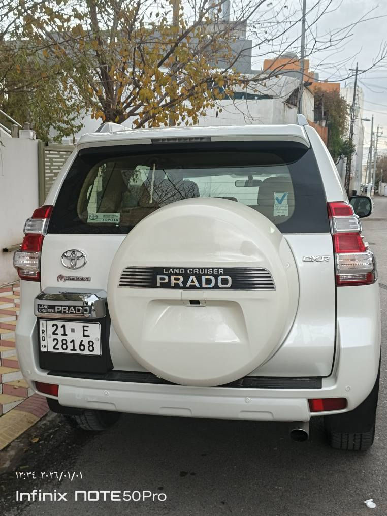 تويوتابرادو GX.R موديل 2016 ٦بستؤن ناوزه رد كوشن كاره بايى سلايد سه لاجه ٨ئيرباك ١٥٨كم رؤشتوه سنويتا٢٠٢٩تازه يه تاقم تايه تازه ژ .ت/*********** السليمانية, العراق
